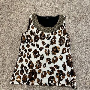 August Silk Tank Blouse